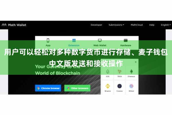 用户可以轻松对多种数字货币进行存储、麦子钱包中文版发送和接收操作