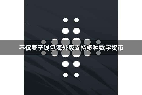 不仅麦子钱包海外版支持多种数字货币