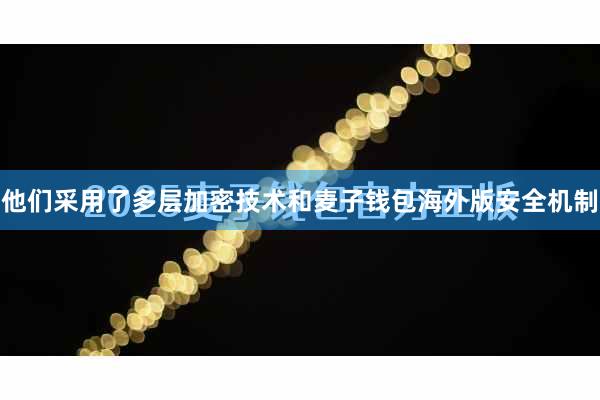 他们采用了多层加密技术和麦子钱包海外版安全机制